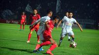 PSS mengalahkan Persijap 1-0 pada lanjutan Liga 2 2017 di Stadion Gelora Bumi Kartini, Jepara, Rabu (17/5/2017) malam. (Bola.com/Ronald Seger)