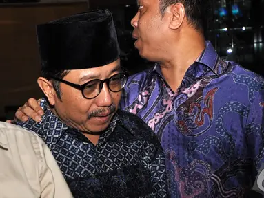 Waryono Karno memenuhi panggilan KPK, Jakarta. Foto diambil pada Senin (1/12/2014) (Liputan6.com/Miftahul Hayat)