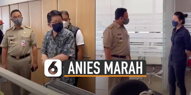 VIDEO: Viral Anies Marah Saat Sidak Perkantoran di Sudirman