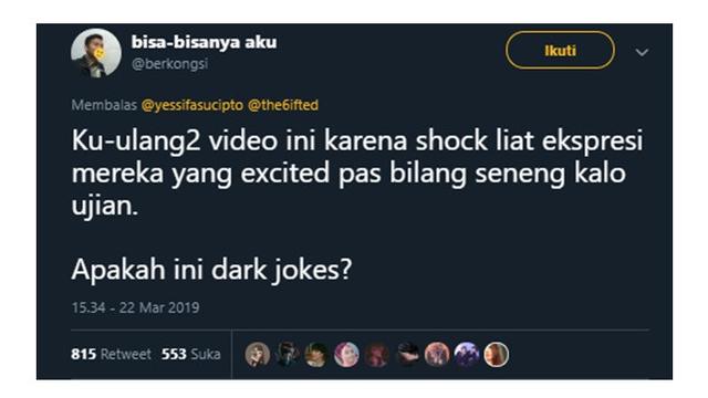 Komentar Maudy (Sumber: twitter/@berkongsi)