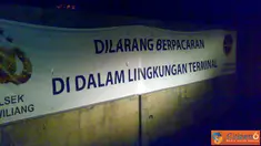 Citizen6, Bogor: Himbauan yang ditujukan kepada warga dari polsek dan dishub Leuwiliang, Bogor. (Pengirim: Ade Maryadi)