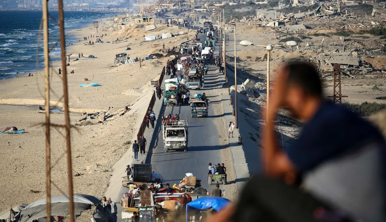 Perdana Menteri Israel, Benjamin Netanyahu menegaskan kota Gaza dianggap sebagai basis utama kelompok milisi Hamas. (Eyad BABA/AFP)