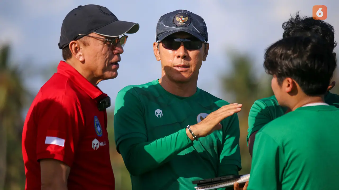 Foto: Shin Tae-yong Terus Gembleng Fisik Pemain Timnas Indonesia Jelang Piala AFF 2022, Sandy Walsh Izin Balik ke Belgia Dulu