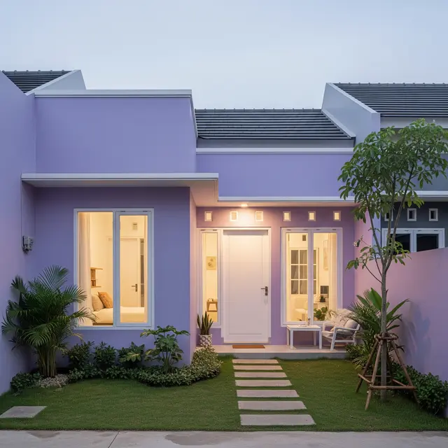 15 Kombinasi Warna Cat Rumah Sederhana Tapi Tampak Mewah