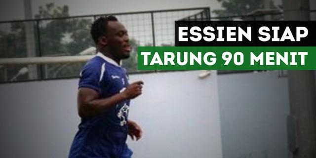 VIDEO: Michael Essien Siap Bela Persib 90 Menit Lawan Barito Putra