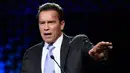 Arnold Schwarzenegger miliki anak dari asisten rumah tangganya saat ia masih menikahi Maria Shriver. (ERIC FEFERBERG / AFP)