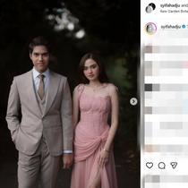 Foto prewedding Syifa Hadju dan El Rumi. (dok. Instagram @syifahadju fotografer: @iluminen)