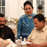 Prabowo dan Titiek Soeharto saat Bertemu Aktor Hollywood, Steven Seagal. [@titieksoeharto]