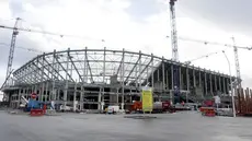 Penampakan Bordeaux Stadium yang telah siap digunakan untuk UERO 2016 mendatang, Senin (20/04/2015)