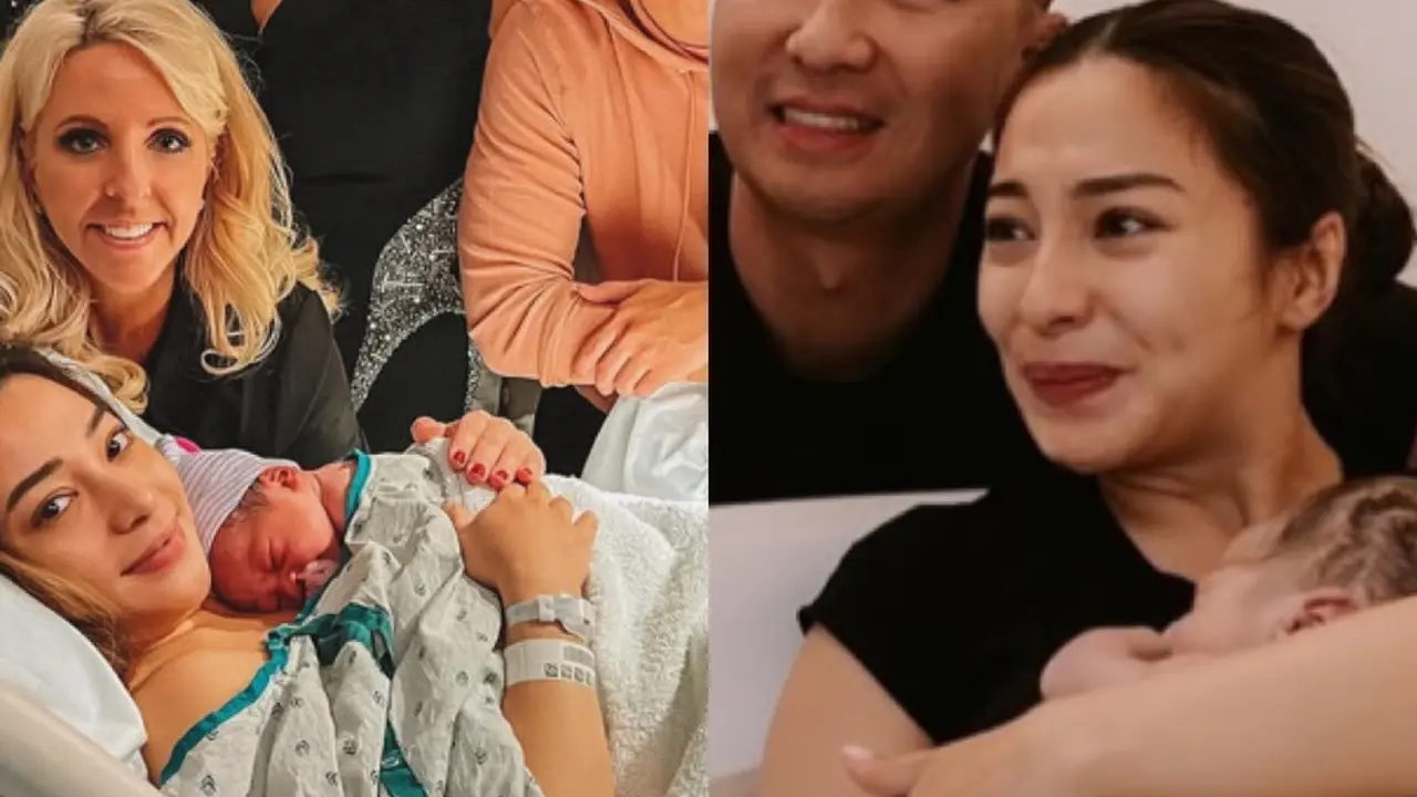 Potret Tampilan Nikita Willy Saat Melahirkan Kedua Anaknya dengan Metode Berbeda
