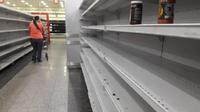 Kelangkaan pangan di Venezuela, menyusul krisis ekonomi dan politik yang terjadi di negara tersebut (AFP Photo)