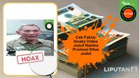 Cek fakta video Jusuf Hamka promosi situs judol