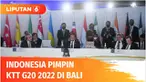 Indonesia mengambil alih kepemimpinan negara-negara kelompok G20 dari Italia. Perdana Menteri Italia Mario Draghi menyerahkan kepemimpinan G20 secara simbolis dengan menyerahan palu kepemimpinan kepada Presiden Joko Widodo.