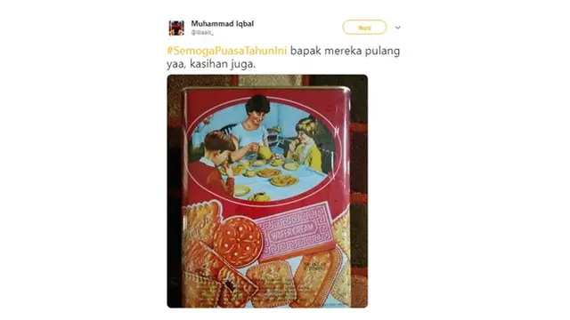 Cuitan kocak (Sumber: Twitter/ibaals_)
