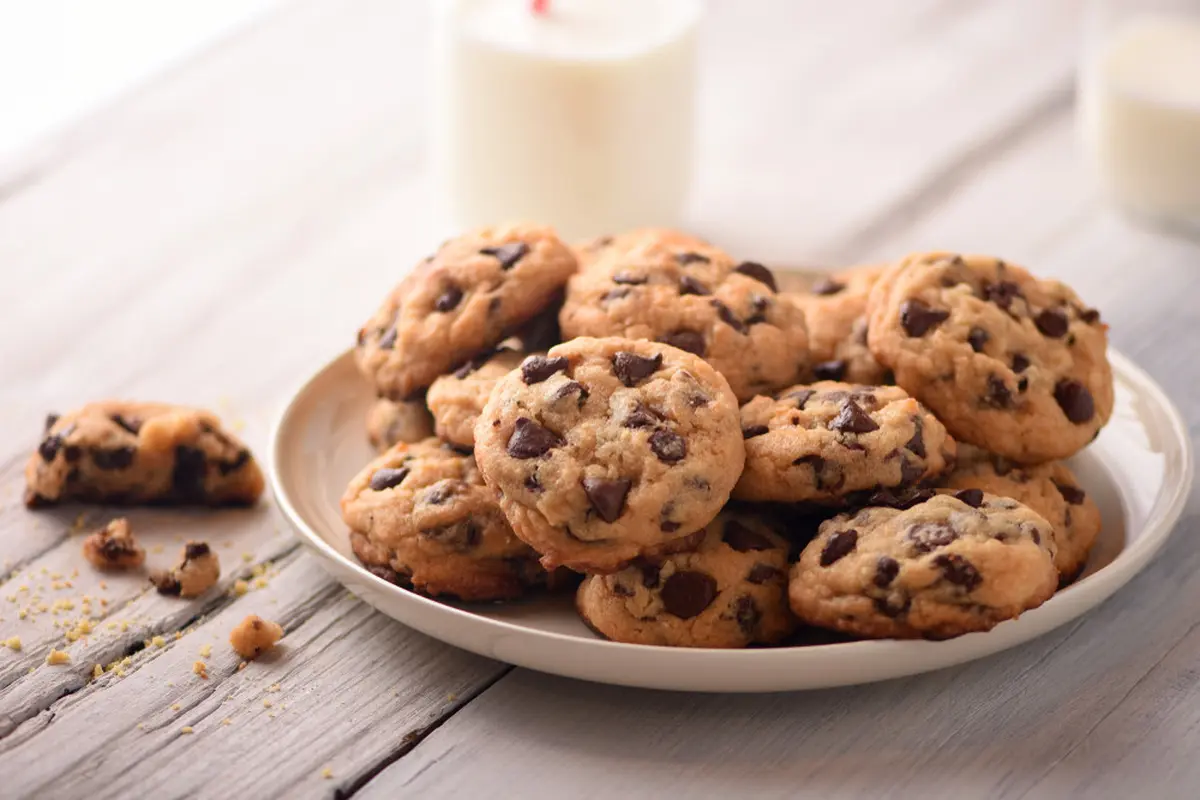 kue cookies cokelat