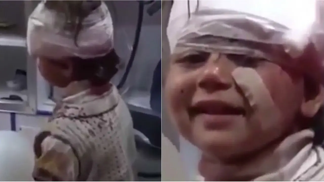 Senyum anak pengungsi Suriah