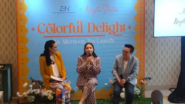 Nagita Slavina Suka Koleksi Peralatan Makan Beraneka Warna: Kebanyakan Buat Dipajang Bukan Dipakai.  (Liputan6.com/Henry)