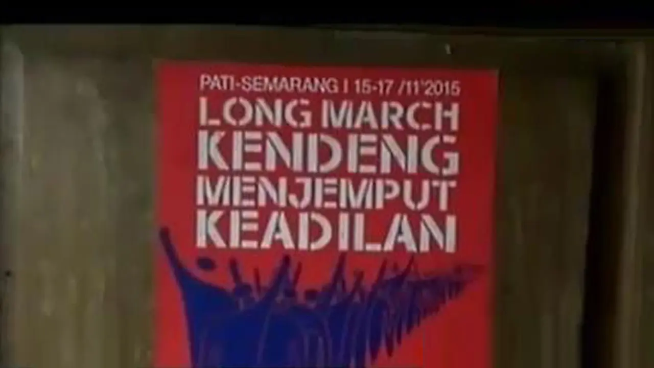 Cor Kaki Warga Kendeng