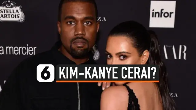 VIDEO: Kim Kardashian Disebut akan Menggugat Cerai Kanye West