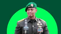 Banner Infografis Jenderal Andika Perkasa Calon Panglima TNI Pilihan Jokowi. (Liputan6.com/Trieyasni)