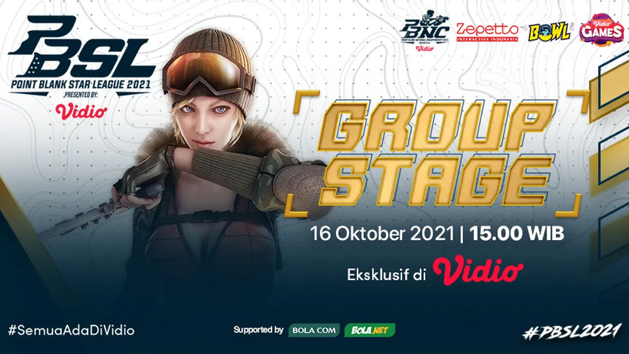 Link Live Streaming Point Blank : PBSL Season 2 Fase Grup di Vidio, 16 Oktober 2021