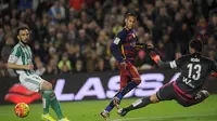 Laga La Liga Barcelona vs Real Betis (Reuters/Liputan6.com)