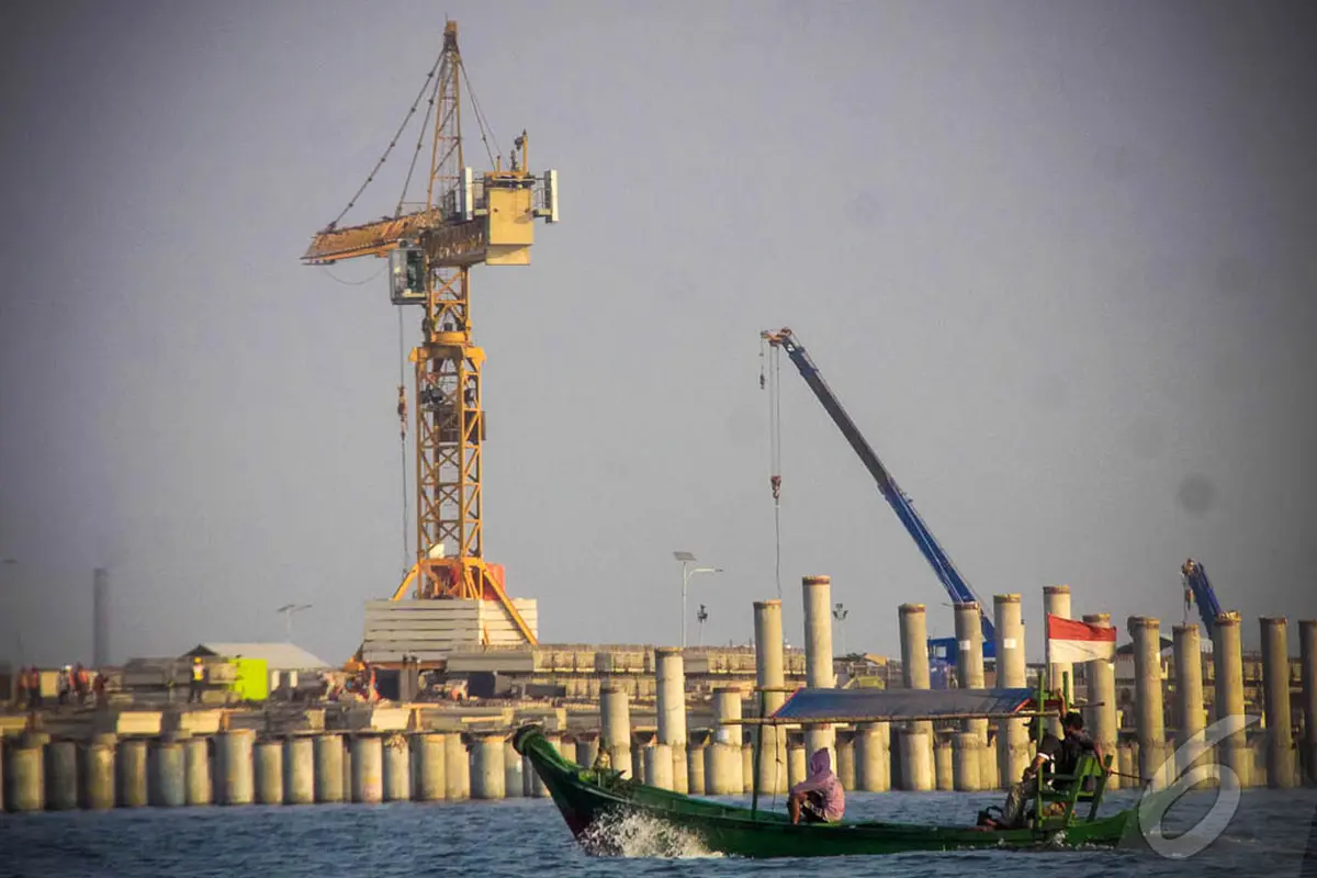 3000 Tiang Pancang New Tanjung Priok Telah Terpasang