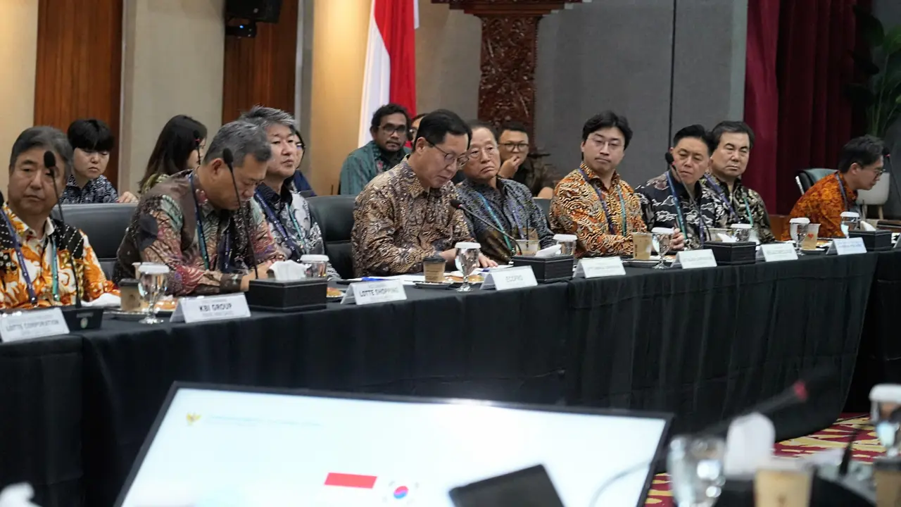 Delegasi bisnis The Federation of Korean Industries (FKI)