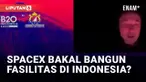 Elon Musk Bicarakan Peluang Luncurkan Roket SpaceX dari Indonesia