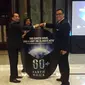 Sheraton Grand Jakarta Gandaria City Hotel ikut berpatisipasi dalam kampanye penghematan energi Earth Hour 2017. (Pebrianto Eko/Liputan6.com)