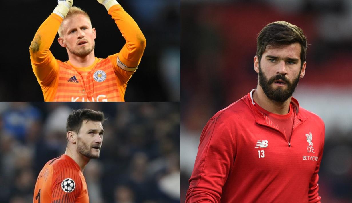 Allison Becker merupakan pembelian sukses Liverpool musim ini. Kiper timnas Brazil tersebut berhasil mencatatkan prestasi manis dengan meraih clean sheet terbanyak musim 2018/19. (Kolase Foto AFP)