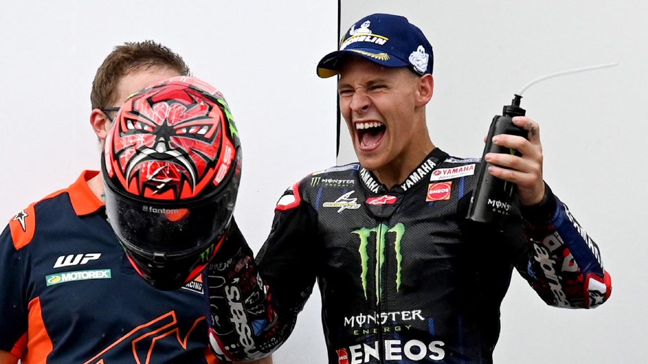 Pembalap Monster Energy Yamaha, Fabio Quartararo.