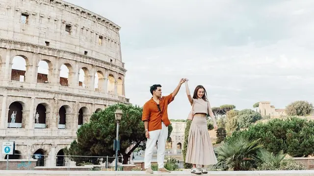 Penampilannya Dipuji Berkelas, 6 Gaya Aaliyah Massaid Kenakan Busana Ratusan Ribu saat Honeymoon di Eropa