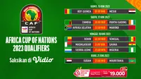 Jadwal dan Link Live Streaming Kualifikasi Africa Cup of Nations 2023, 14-21 Juni di Vidio