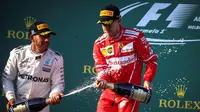 Hamilton Sebut Vettel Lebih Menantang ketimbang Rosberg 