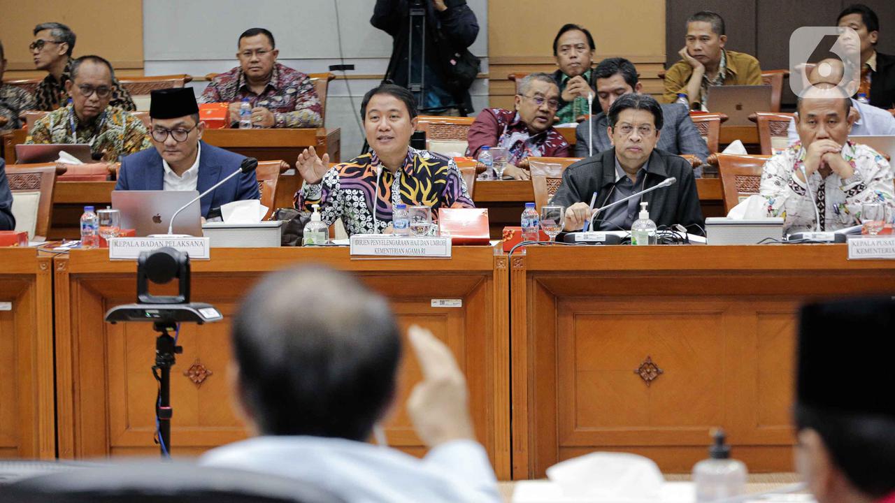 PHU dan BPKH Rapat Dengar Pendapat dengan Komisi VIII DPR Bahas Ibadah Haji 2023