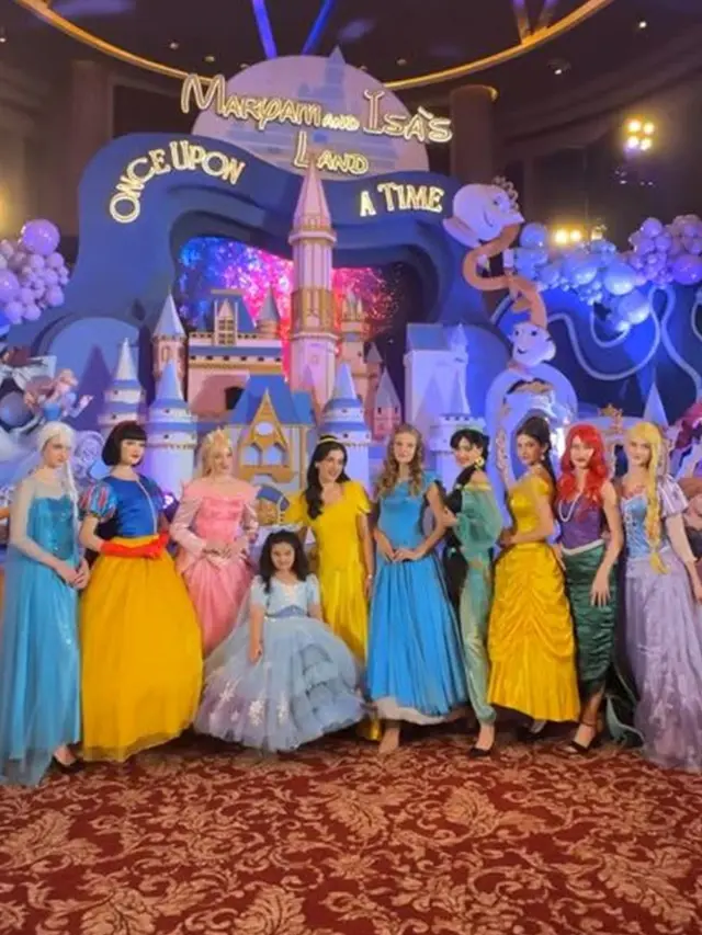 8 Potret Ultah Anak Tasya Farasya Bertema Disney, Megah Dihadiri Tamu Artis