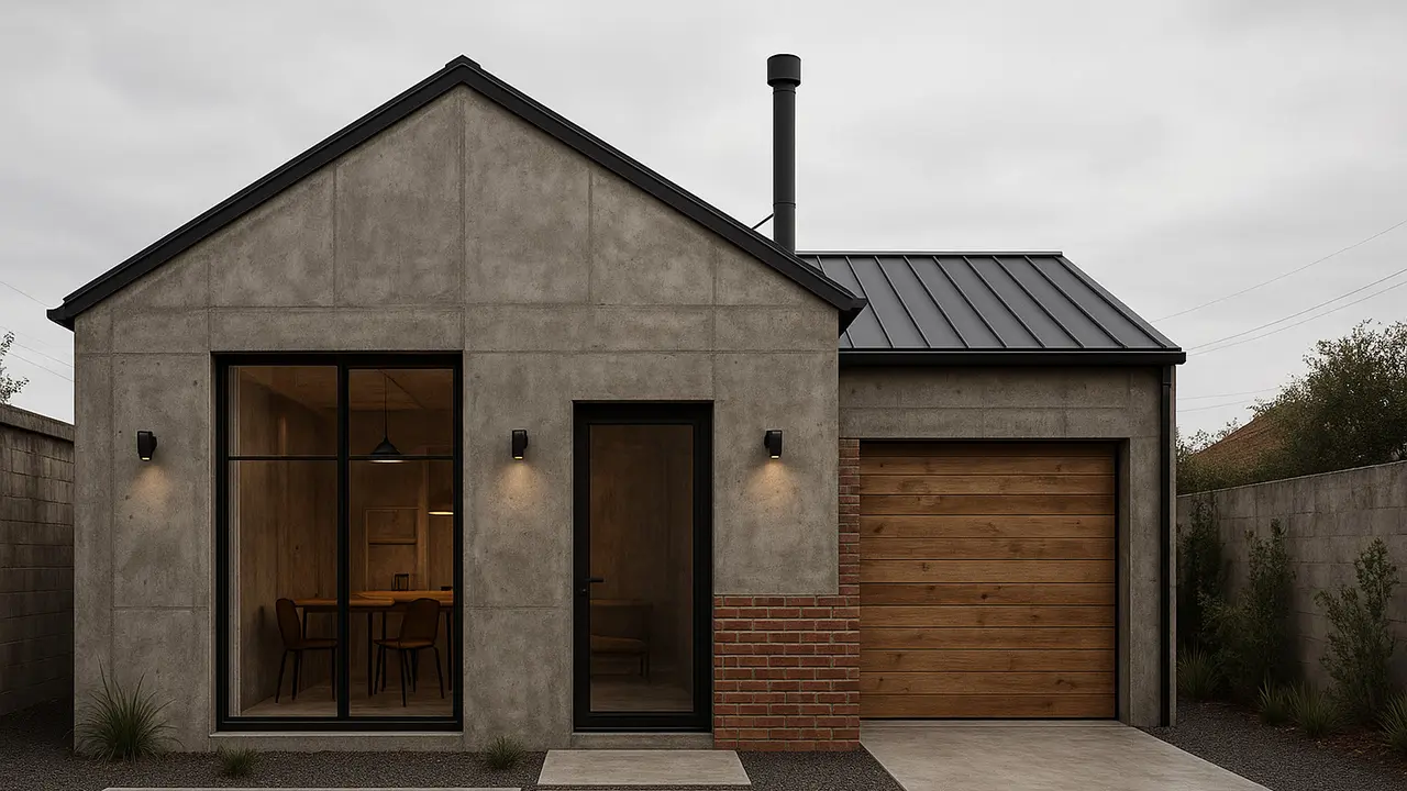 Model Rumah Minimalis Sederhana 1 Lantai Ini Nyaman Ditinggali/Ilustrasi gambar oleh AI