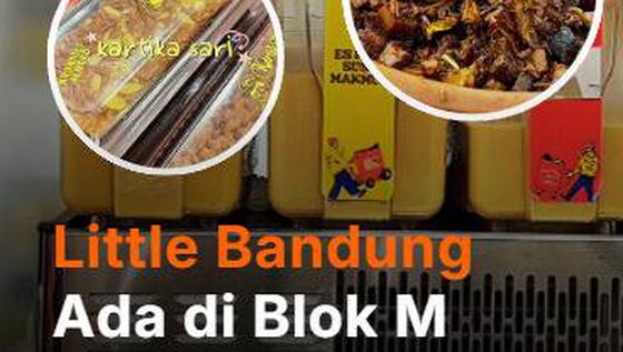 Little Bandung Ada di Blok M