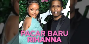 Rihanna Pacaran dengan Rapper A$AP Rocky
