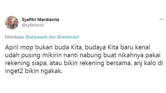 8 Cuitan Netizen Soal 'April Mop Bukan Budaya Kita' Ini Bikin Geleng Kepala