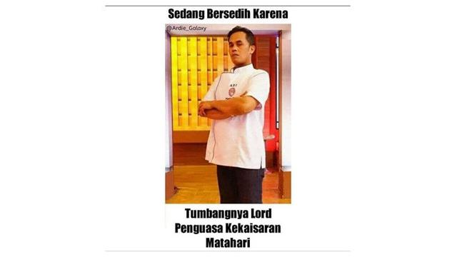 7 Meme Lord Adi Usai Tereliminasi dari MasterChef Indonesia Seasons 8