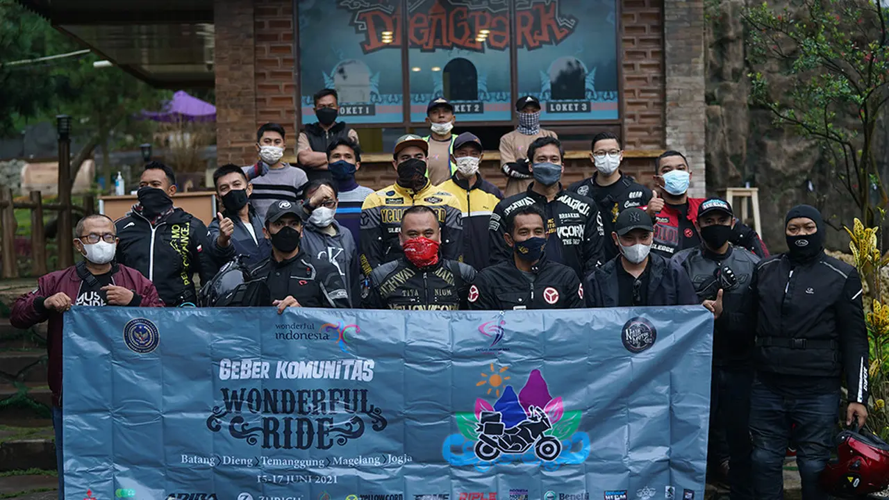 Wonderful Ride telah mengunjungi beberapa destinasi wisata di Jawa Tengah dan Yogyakarta, (15-17 Juni 2021).