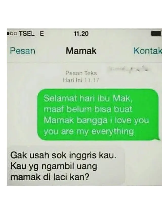 8 Chat Anak Beri Ucapan Hari Ibu Ini Penuh Plot Twist, Ada yang Bilang Lebay
