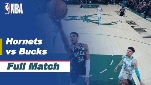 VIDEO: Highlights NBA, Giannis Antetokounmpo Bawa Milwaukee Bucks Menang atas Charlotte Hornets 124-115