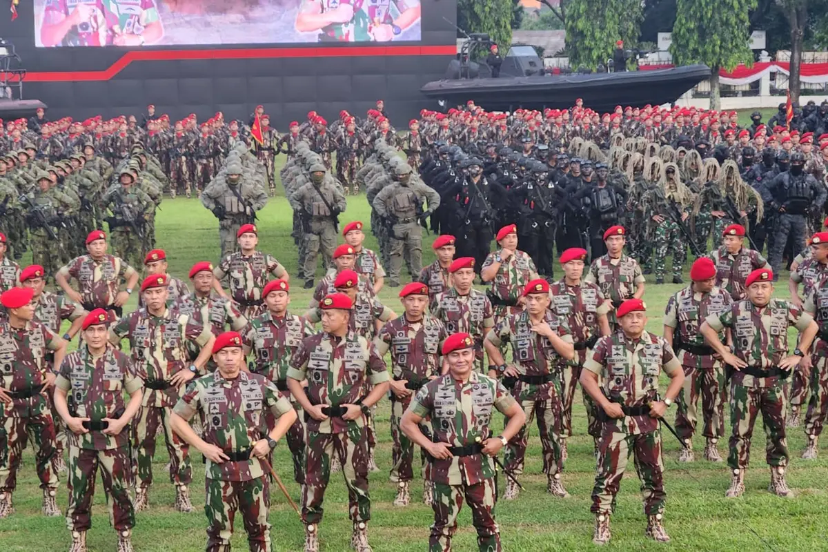 Komando Pasukan Khusus (Kopassus) (Istimewa)