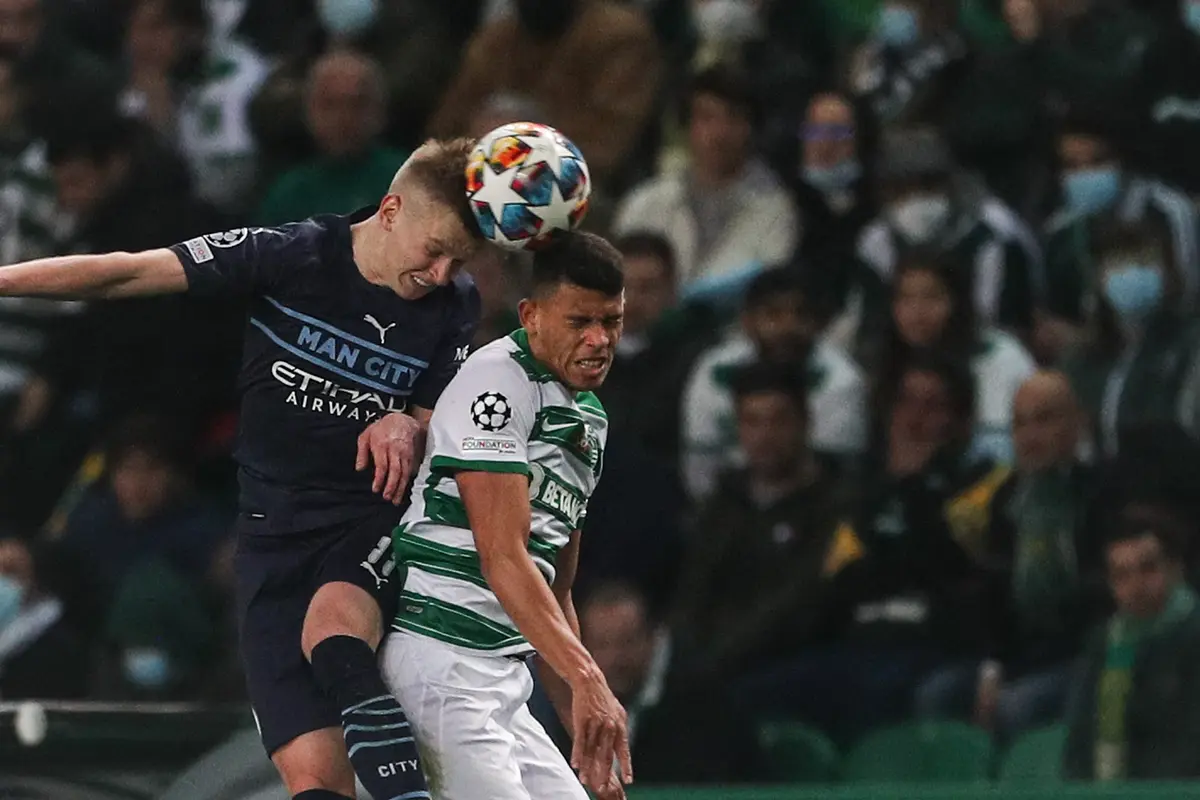 Liga Champions Sporting Lisbon vs Manchester City