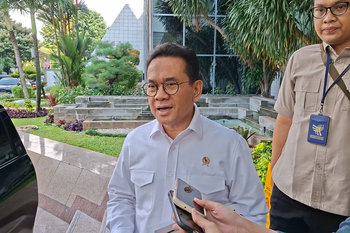 Menteri Perdagangan, Budi Santoso ditemui di Kantor Kementerian Koordinator Bidang Pangan, Jakarta, Jumat (13/3/2026). (Foto: Liputan6.com/Arief RH)