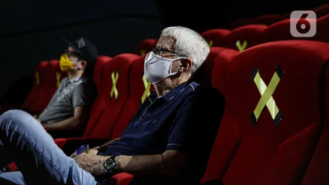 Suasana Bioskop Cinepolis di Jakarta yang Kembali Beroperasi