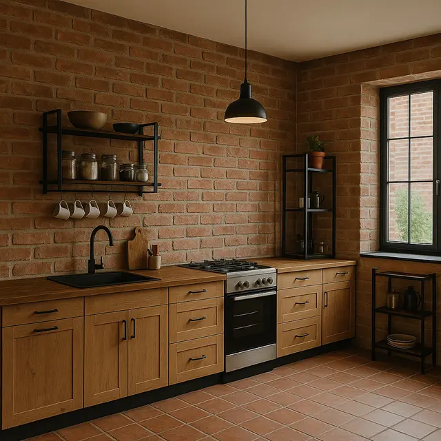 Model Dapur Tanpa Keramik Minimalis